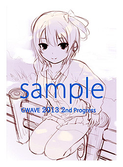 GWAVE2013 2nd Progress 予約限定版 B2タペストリー＆テレカセット