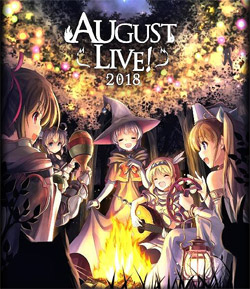 AUGUST LIVE! 2018 Blu-ray& DLCard (Blu-ray Video)