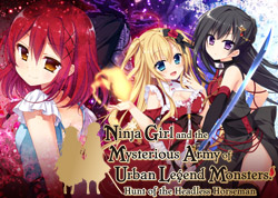 Ninja Girl and the Mysterious Army of Urban Legend Monsters! Hunt of the Headless Horseman
