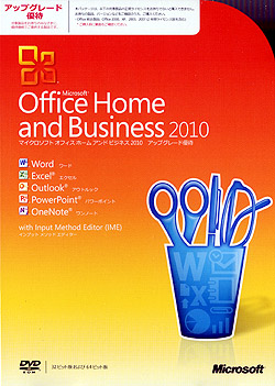 Office Home and Business 2010 �ް�ޮݱ��ߔŁiDVD-ROM�j